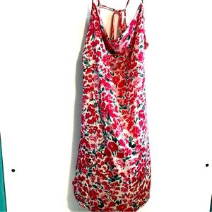 Shein Curve Floral Strappy Summer Slip Dress Sexy